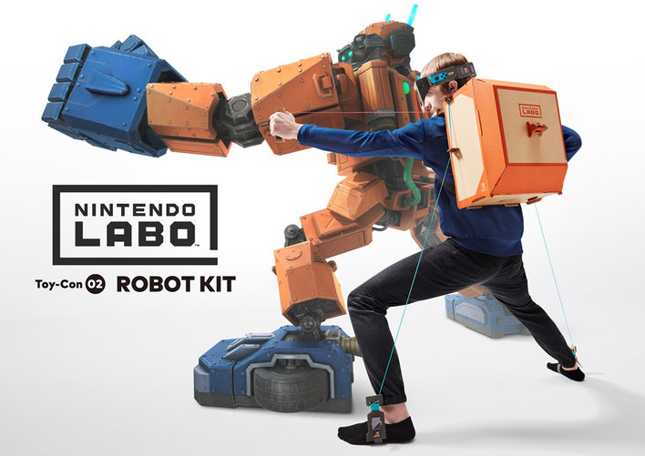 Nintendo Labo Robot Kit Screenshot