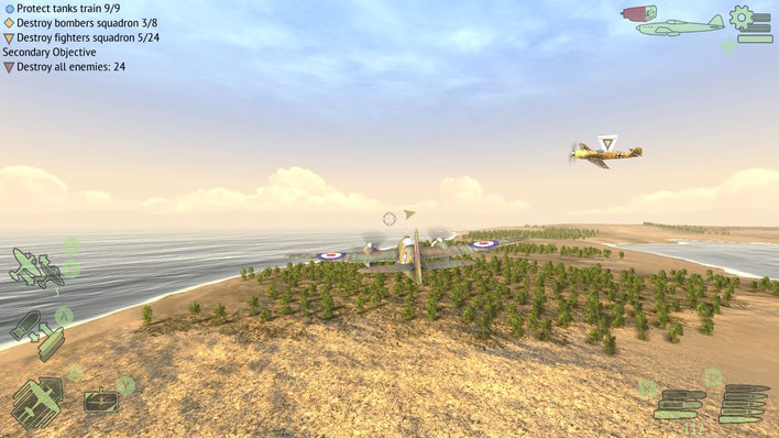 Warplanes WW2 Dogfight Screenshot