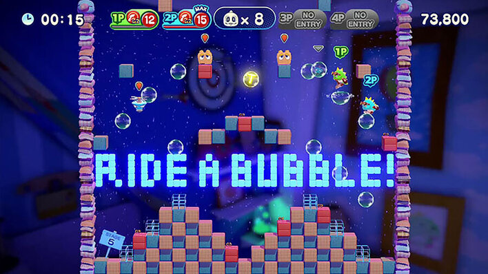 Bubble Bobble 4 Friends The Baron is Back Screenshot