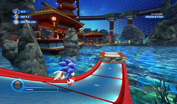 Sonic Colours - Wii, Games