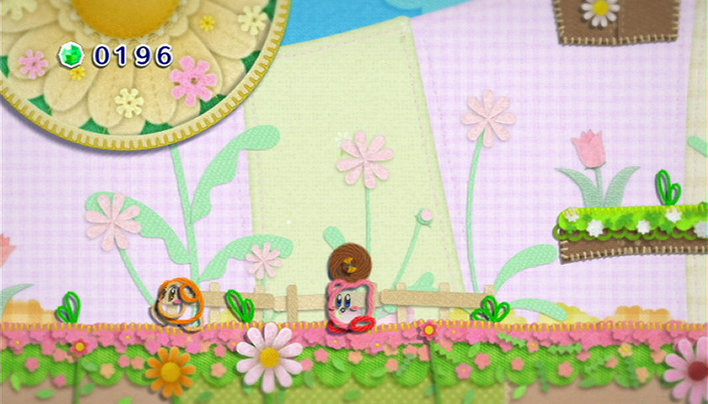 Kirbys Epic Yarn Screenshot