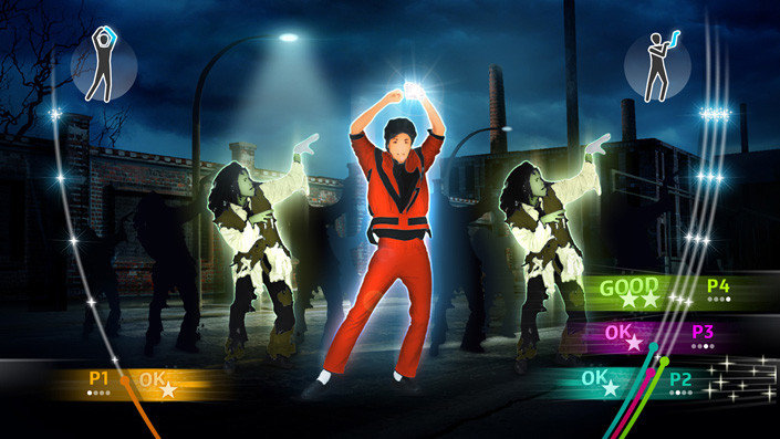 Michael jackson store wii dance