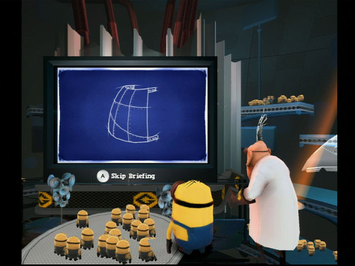 Despicable Me But Only When Dr Nefario is on Screen 