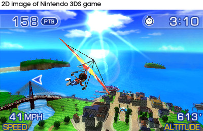 Pilotwings Resort Screenshot