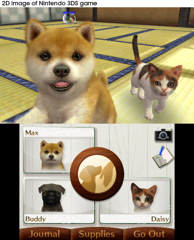 nintendogs + cats Screenshot