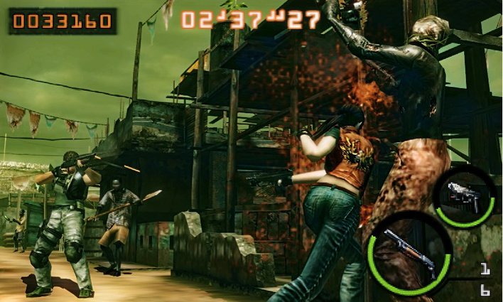 Resident Evil: The Mercenaries 3D Screenshot