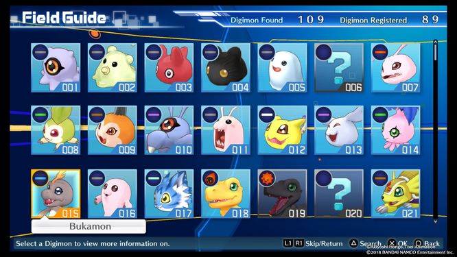 Full list of all 340 Digimon in Digimon Story: Cyber Sleuth