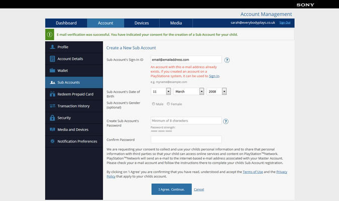 Playstation 4 Screenshot