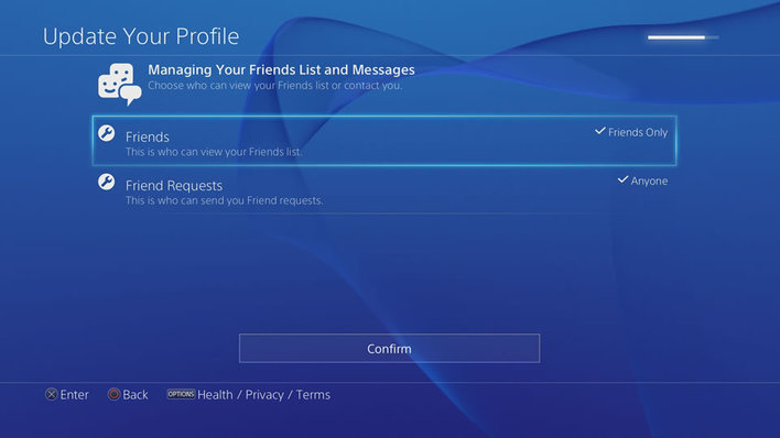 Playstation 4 Screenshot